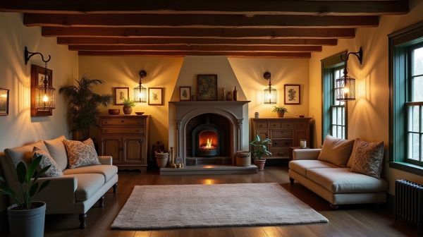 Decorar con lámparas de latón: inspiración